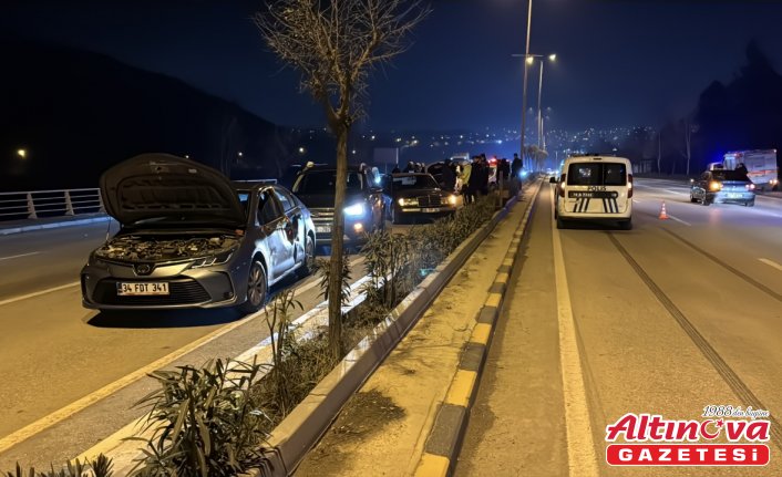 Karabük'te zincirleme trafik kazasında 5 kişi yaralandı