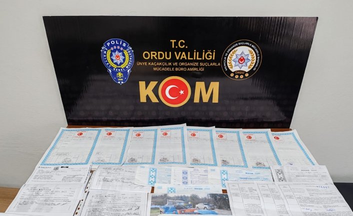 Ordu'da düzenlenen tefecilik operasyonunda 3 kişi yakalandı