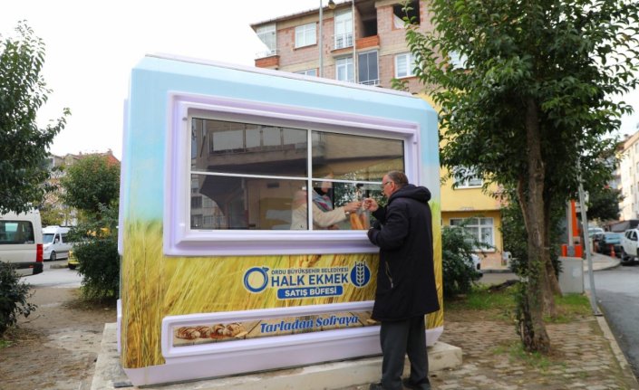 Ordu'da Halk Ekmek satışına başlandı