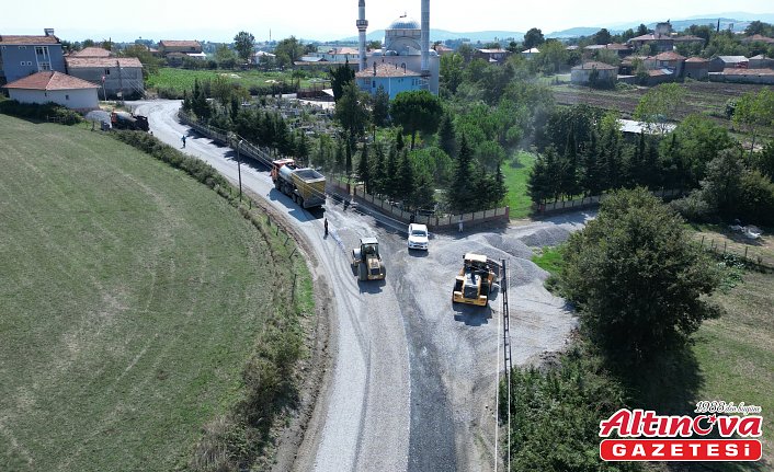 Samsun Büyükşehir Belediyesi 17 ilçede 568 bin 345 metre yol çalışması yaptı