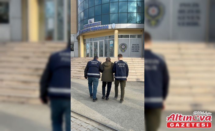 Samsun'da 17 yıl 10 ay hapis cezası bulunan firari yakalandı