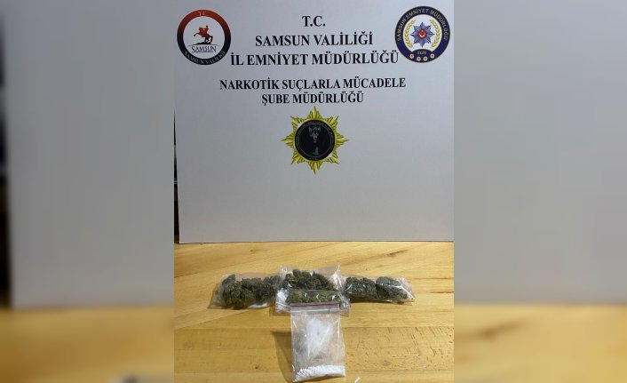 Samsun'da düzenlenen uyuşturucu operasyonunda 5 zanlı yakalandı