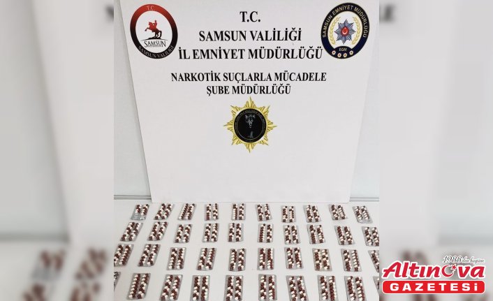 Samsun'da uyuşturucu operasyonunda 2 şüpheli yakalandı