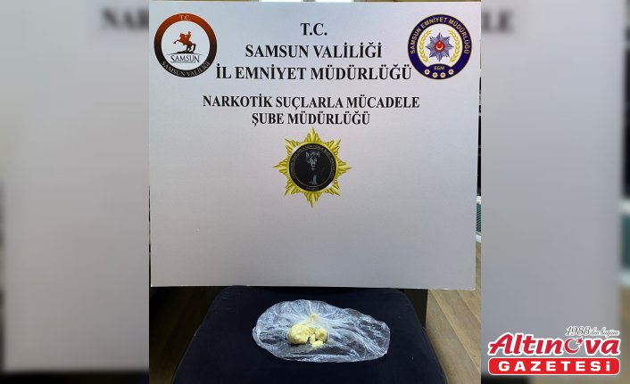 Samsun'da uyuşturucu operasyonunda 3 zanlı yakalandı