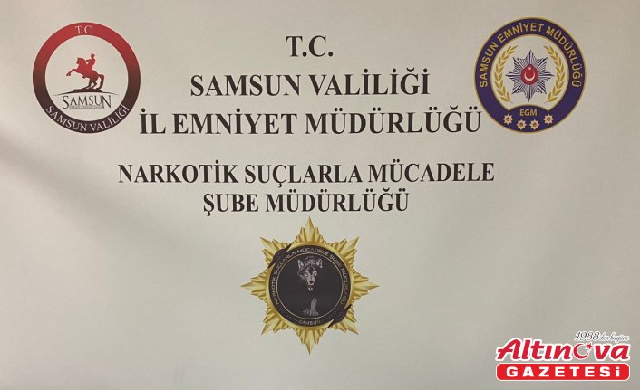 Samsun'da uyuşturucu ve silah operasyonunda 6 kişi yakalandı