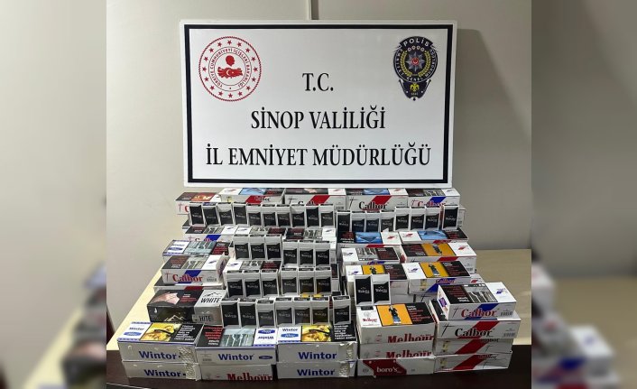 Sinop'ta makaron operasyonunda 1 kişi yakalandı