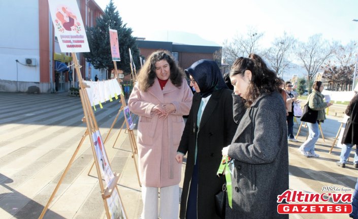 TOGÜ'de “çocuk hakları“ konulu sergi ve broşür dağıtımı yapıldı