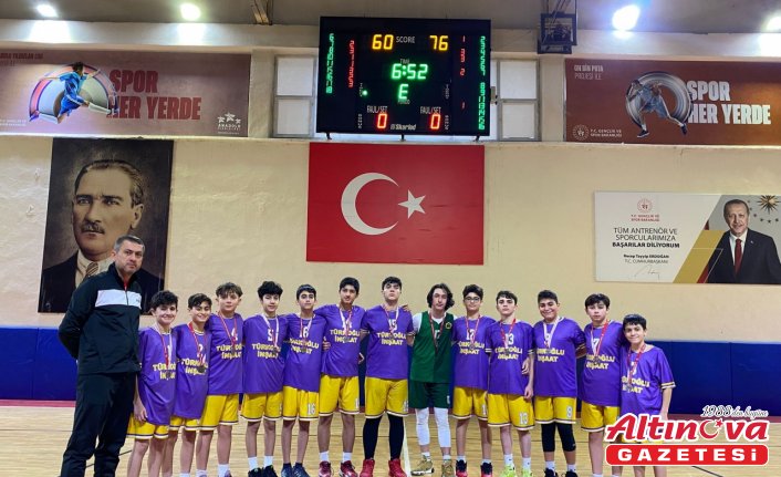 Tokat İl Özel İdaresi Spor Kulübü basketbolda ikinci oldu