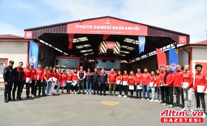 Trabzon'da itfaiye ekipleri 4 bin 104 olaya müdahale etti