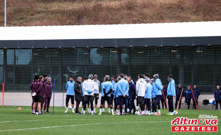 Trabzonspor, Samsunspor maçının hazırlıklarını sürdürdü