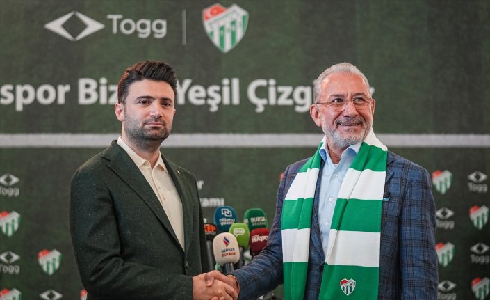 Türkiye'nin otomobili TOGG, Bursaspor'a sponsor oldu