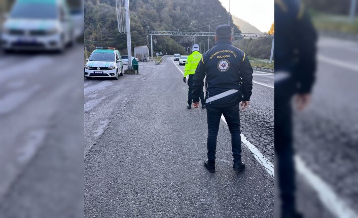 Zonguldak'ta 7 düzensiz göçmen yakalandı