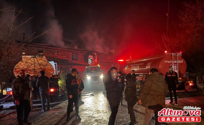 Bartın'da otelde çıkan yangın söndürüldü