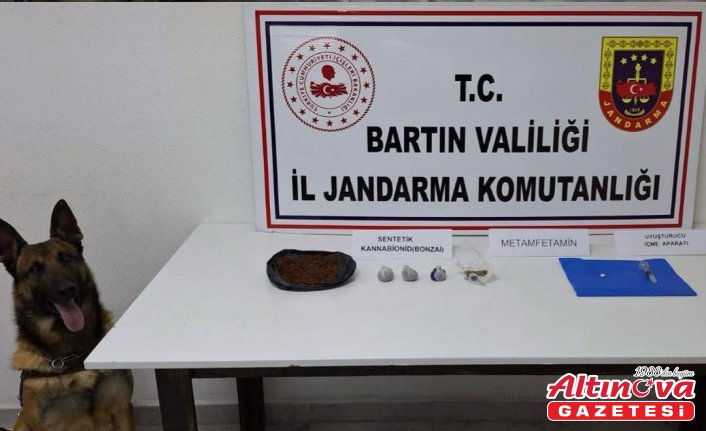 Bartın'da uyuşturucu operasyonunda 1 şüpheli tutuklandı