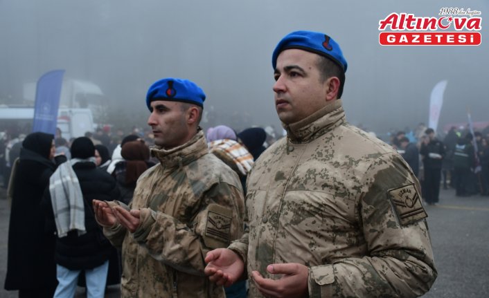 Düzce'de Sarıkamış şehitleri anısına yürüyüş düzenlendi