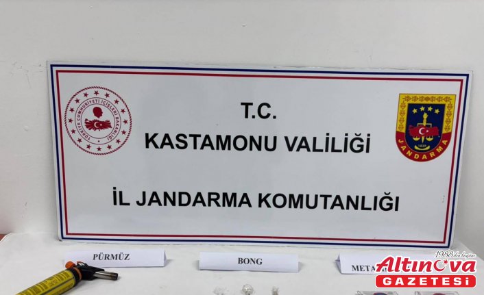 Kastamonu'da uyuşturucu operasyonunda yakalanan zanlı tutuklandı