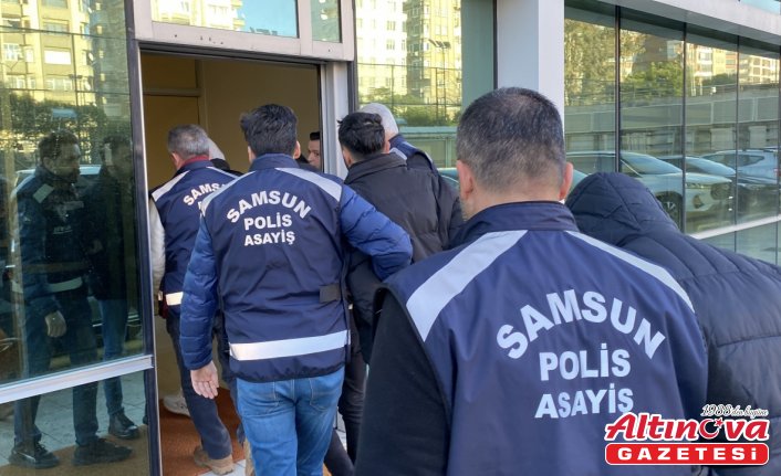 Samsun merkezli fuhuş operasyonunda 6 zanlı yakalandı