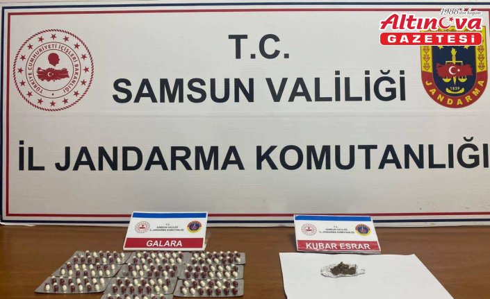 Samsun'da uyuşturucu operasyonlarında 3 zanlı yakalandı