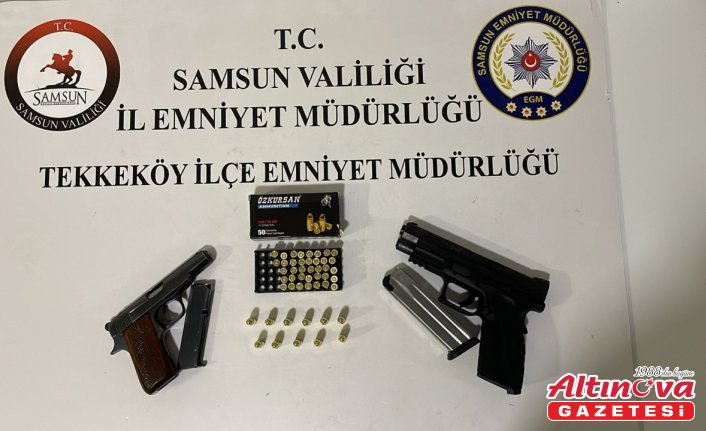 Samsun'da yılbaşı gecesi havaya ateş açan kişi yakalandı