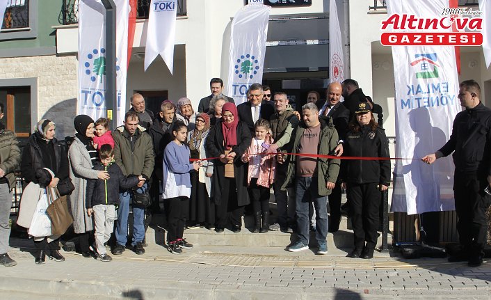 Sinop'ta yapımı tamamlanan TOKİ konutları hak sahiplerine teslim ediliyor