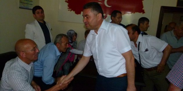 Bafra MHP’de Bayramlaşma