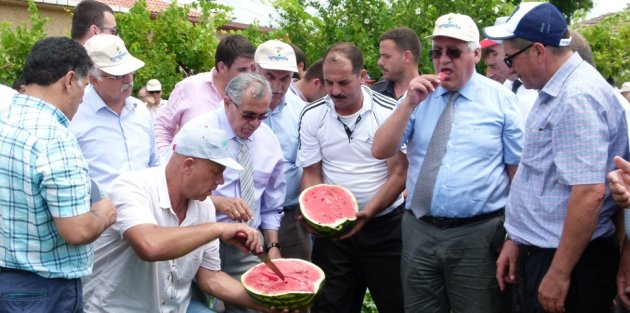 BAFRA’DA KARPUZ’DA TARLA GÜNÜ DÜZENLENDİ