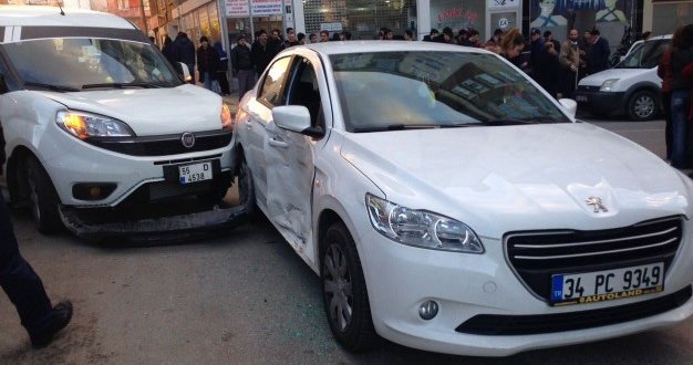 Bafra’daki Trafik Kazasında 1 Kişi Darp Edildi