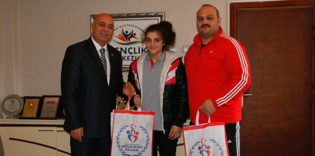 BALKAN JUDO ŞAMPİYONU' NDAN ZİYARET