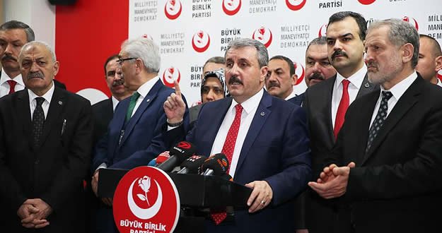 BBP referandumda 'Evet' diyecek