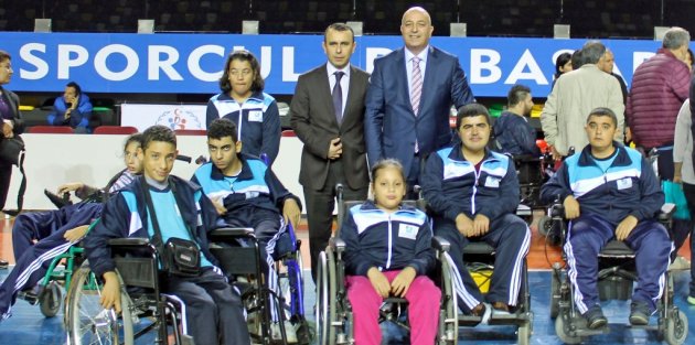 ÖZYURT, BOCCİA SPORCULARINI KARŞILADI