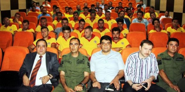 SAMSUN'DA CANKURTARANLARA 'CANKURTARMA'  EĞİTİMİ