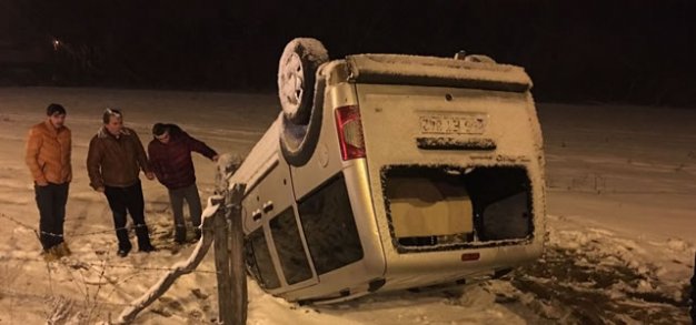 Samsun'da trafik kazaları: 6 yaralı