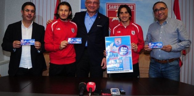 SAMSUNSPOR EŞYA PİYANGOSU BASINA TANITILDI