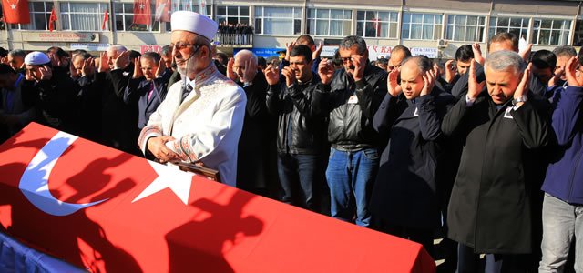 Şehit Astsubay Erdal Bolat; Dualarla Ebediyete Uğurlandı