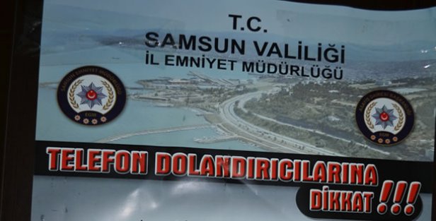 TELEFON DOLANDIRICILIĞINA DİKKAT