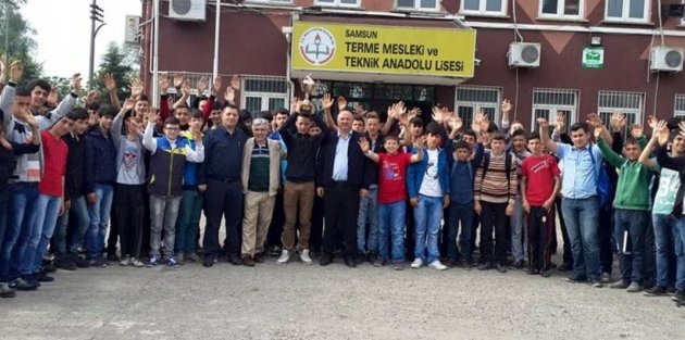 TERME MESLEKİ VE TEKNİK ANADOLU LİSESİ BAŞARIYA DOYMUYOR