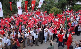 Bafra'da 15 Temmuz Milli Birlik ve Beraberlik günü