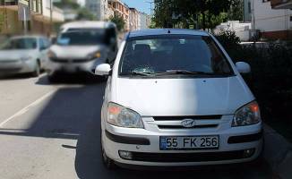 Bafra’da Trafik Kazası 1 Yaralı