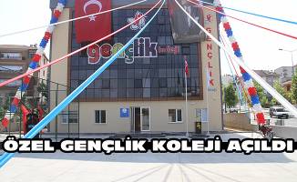 Özel Gençlik Koleji düzenlenen törenle açıldı