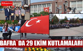 Bafra`da 29 Ekim Kutlamaları