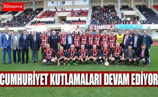 Cumhuriyet kutlamaları devam ediyor