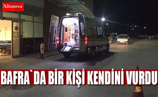 Yanlışlıkla kendini vurdu