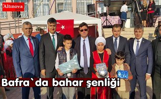 Bafra`da bahar şenliği