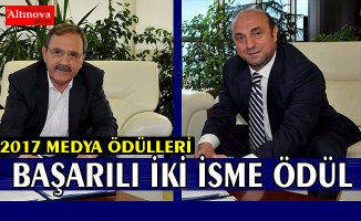 Başarılı iki isme ödül