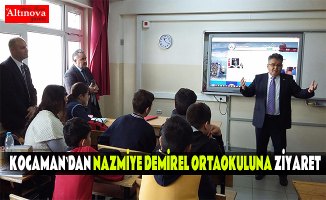 TİCARET İL MÜDÜRÜ NAZMİYE DEMİREL ORTAOKULUNDA