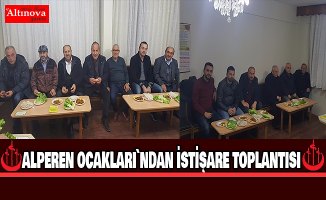 Alperen Ocaklarında istişare toplantısı