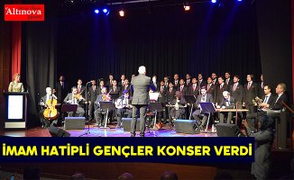 İmam hatipli gençler konser verdi