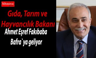 Ahmet Eşref Fakıbaba Bafra`ya geliyor