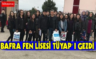 BAFRA FEN LİSESİ TÜYAP' I GEZDİ