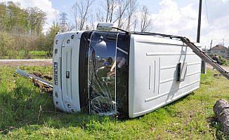 Bartın'da trafik kazası: 1 yaralı